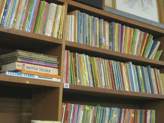 A large collection of Ladybird books