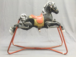 A Triang pressed metal model of a rocking horse
