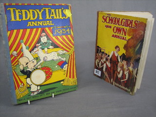 The School Girl Annual 1928 together with Teddy's Tails 1934 (2)