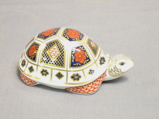 A Royal Crown Staffordshire figure of a tortoise 4"