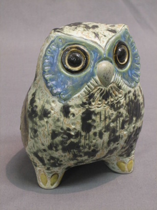 A Lladro figure of a seated owl 7"