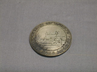 A "silver" medallion The Battle of London September 1940 - May 1941