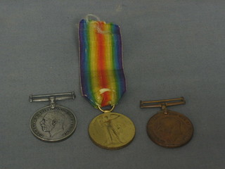 A group of 3 medals to Albert A Holder Merchant Navy and Royal Navy comprising Mercantile Marine War medal, British War medal and Victory medal named to L28886 AA Holder OS2RN