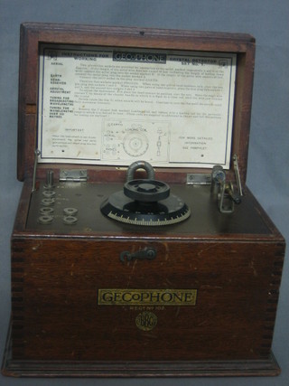A Gecophone crystal set, RD no. 102