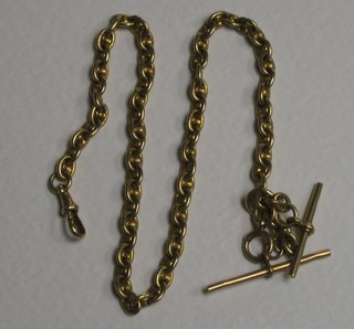 A "gold" Albert watch chain 15"