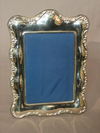 A modern Sterling silver easel photograph frame 5" x 4"