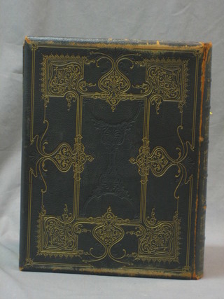 A leather bound Holy Bible illustrated by Gustave Dore (binding f)