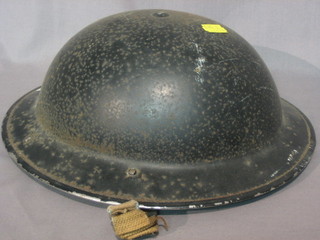 An old steel helmet