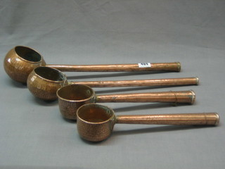 4 Eastern copper ladles