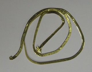 A gold chain (F)