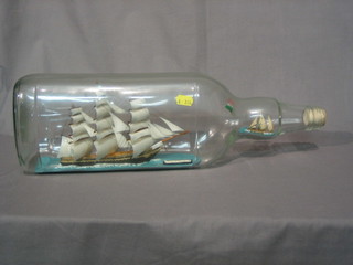 2 ships in a bottle - Cutty Sark and Gypsy Moth