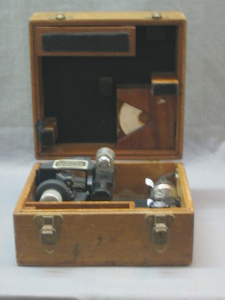 An American Air Force Bubble sextant cased