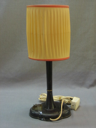 An Art Deco Bakelite table lamp