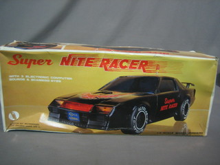 A Knight Rider battery operated model car, boxed
