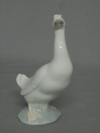 A Nao figure of a standing Goose 6"