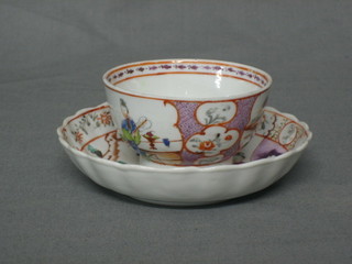 An 18th Century Qianlong tea bowl and saucer