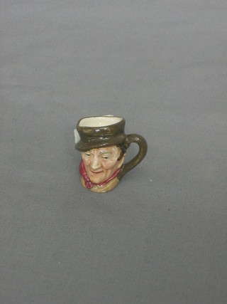 A Royal Doulton tiny character jug Auld Charlie 1"