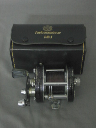 An Abu Ambassador 500 fishing reel, boxed