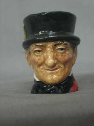A miniature Royal Doulton character jug John Peel D6130 2"