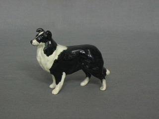 A Beswick figure of a standing collie 1854 3"