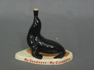 A Carltonware Guinness advertising figure in the form of a sea lion 4"