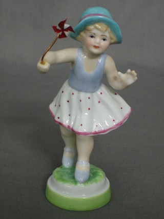 A Royal Worcester figure Sun Girl 3518, 5"