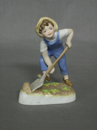 A Royal Worcester figure Sun Boy 3524, 4"