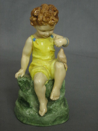 A Royal Worcester figure Friday's Child is Giving and Loving 3261, 5"