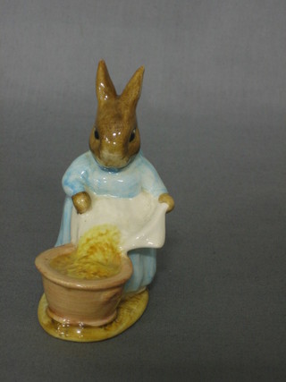 A Beswick Beatrix Potter figure Cecily Parsley, the base with brown mark dated 1965