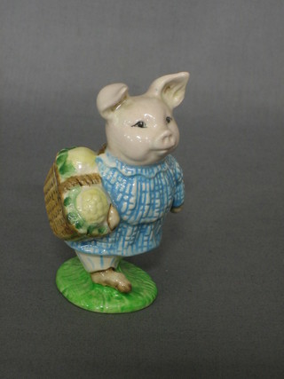 A Beswick Beatrix Potter figure Little Piggling Robinson, the base with brown mark 1948