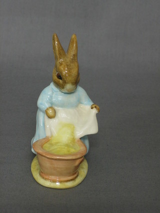 A Beswick Beatrix Potter figure Cecily Parsley, the base with brown mark 1965