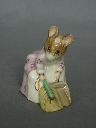 A Royal Albert Beatrix Potter figure Hunca Munca Figure Sweeping