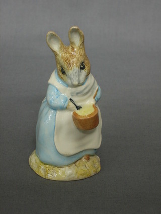 A Royal Albert Beatrix Potter figure Mrs Rabbit Cooking