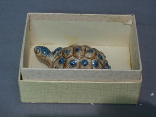 A Wade figure of a tortoise 3", boxed