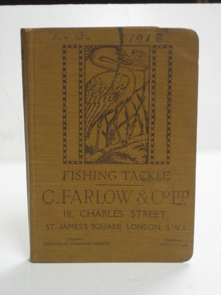 A  C Farlow & Company fishing catalogue for 1918?