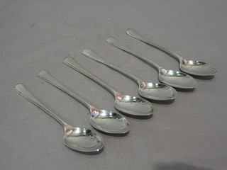 6 silver teaspoons, Sheffield 1935, 4 ozs