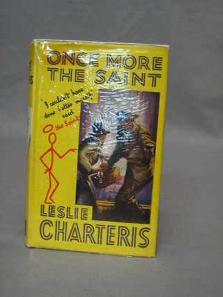 Leslie Charteris "Once More The Saint" published by H & S Yellow Jacket, with dust cover