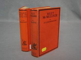 Two P G Woodhouse third editions "Young Men in Spats" and "Meet Mr Mulliner", published by Herbert Jenkins Ltd