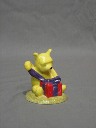 A Royal Doulton 2001 Winnie The Pooh Birthday Collection - A Present From Me How Grand 3"