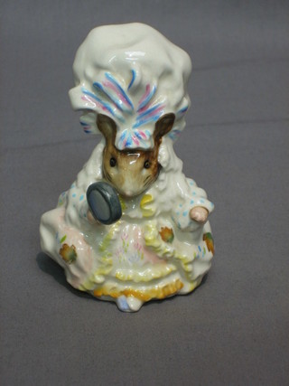 A Beswick Beatrix Potter figure - Lady Mouse, base with brown mark 1951