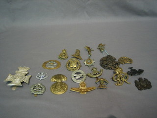 An Air Training Corps badge, Frontiers of the Commonwealth badge and 18 various other badges