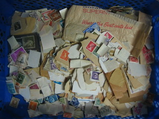 A collection of various loose stamps