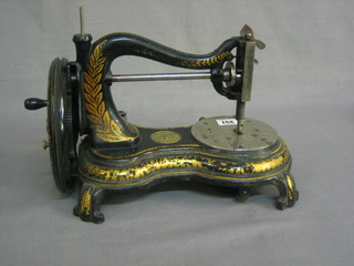 A 19th Century Jones hand sewing machine, as supplied to HRH Princess of Wales