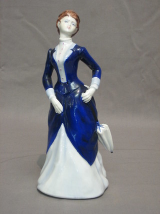 A Coalport figure - Fiona, lady of fashion 8"