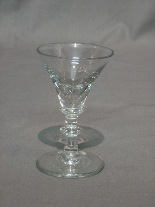 An 18th/19th Century toast master's glass 4"