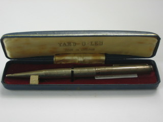 A silver cased yard of lead