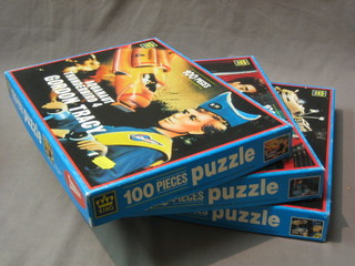 3 King Thunderbird jigsaw puzzles - John Tracey, Scott Tracey, and Gordon Tracey