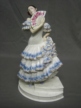 A limited edition Royal Worcester figure - Maria 13"