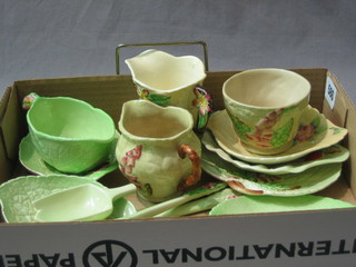 A collection of various items of Carltonware