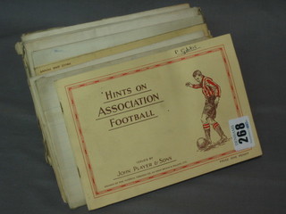 7 Player's cigarette card albums and 3 Wills albums